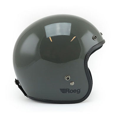 ROEG JETT HELMET glänzend Grau