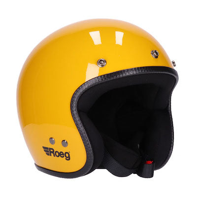 ROEG JETT HELMET glänzend Gelb Sunset