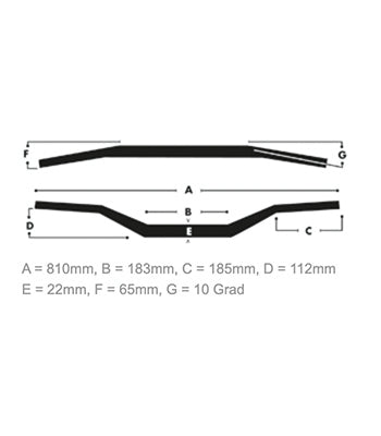 ZAP MX-Lenker 22mm