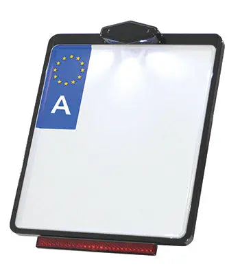 Kennzeichenplatte IOMP mit Kennzeichenbeleuchtung