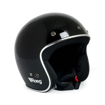 ROEG JETT HELMET glänzend Schwarz