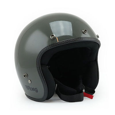 ROEG JETT HELMET glänzend Grau
