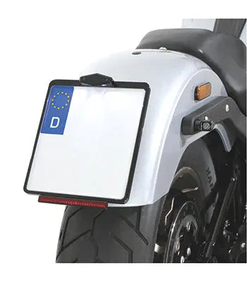 Kennzeichenplatte IOMP mit Kennzeichenbeleuchtung