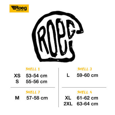 ROEG JETT HELMET glänzend Grau