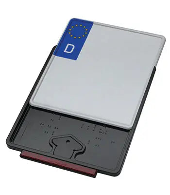 Kennzeichenplatte IOMP mit Kennzeichenbeleuchtung