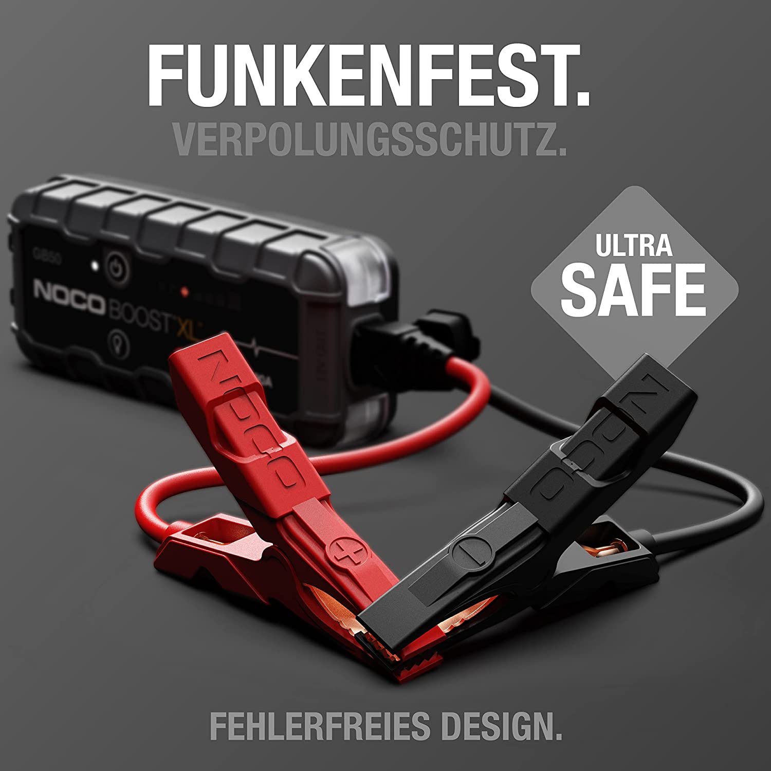 NOCO GB50 Batterie Starthilfe-Booster Lithium 12V 1500A