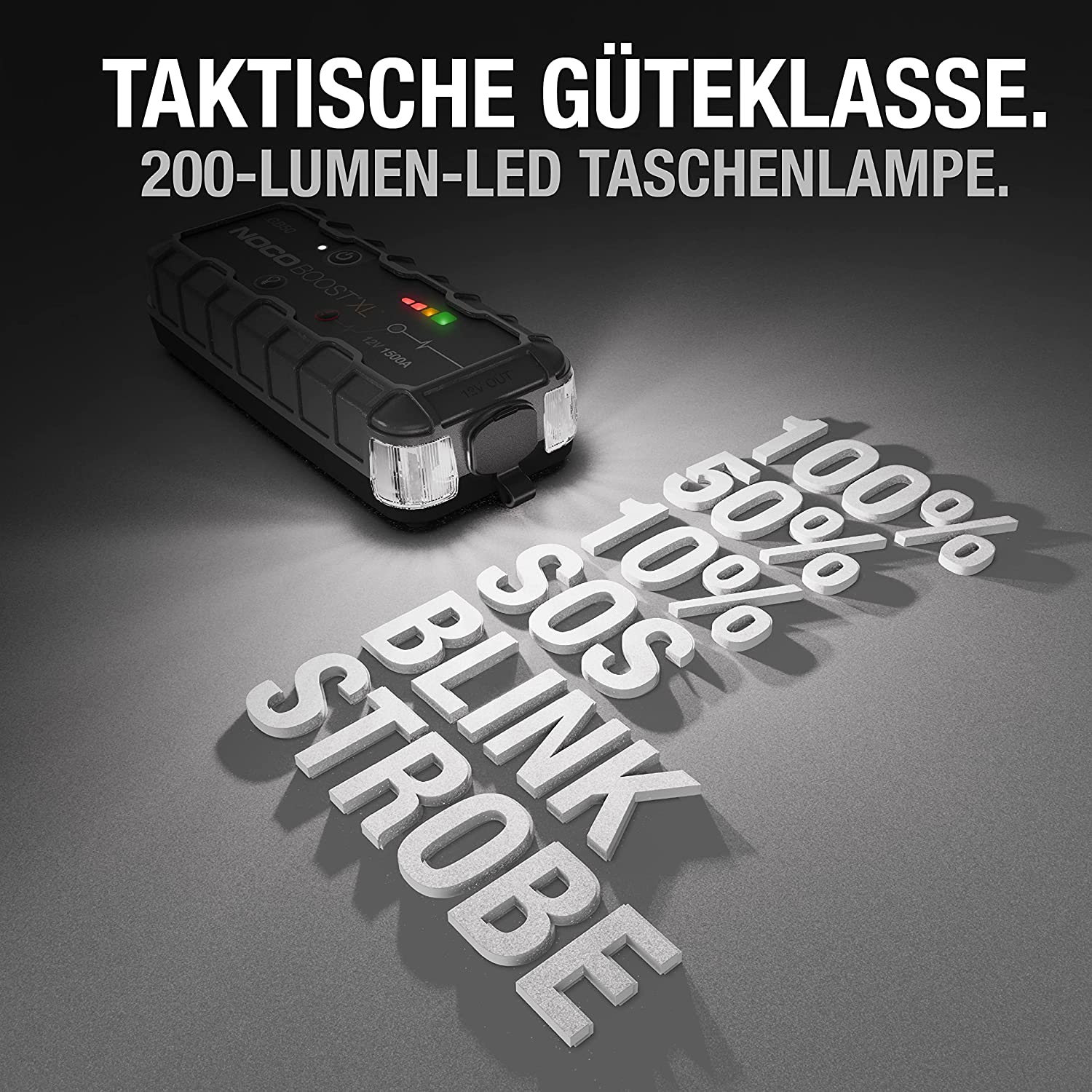 NOCO GB50 Batterie Starthilfe-Booster Lithium 12V 1500A