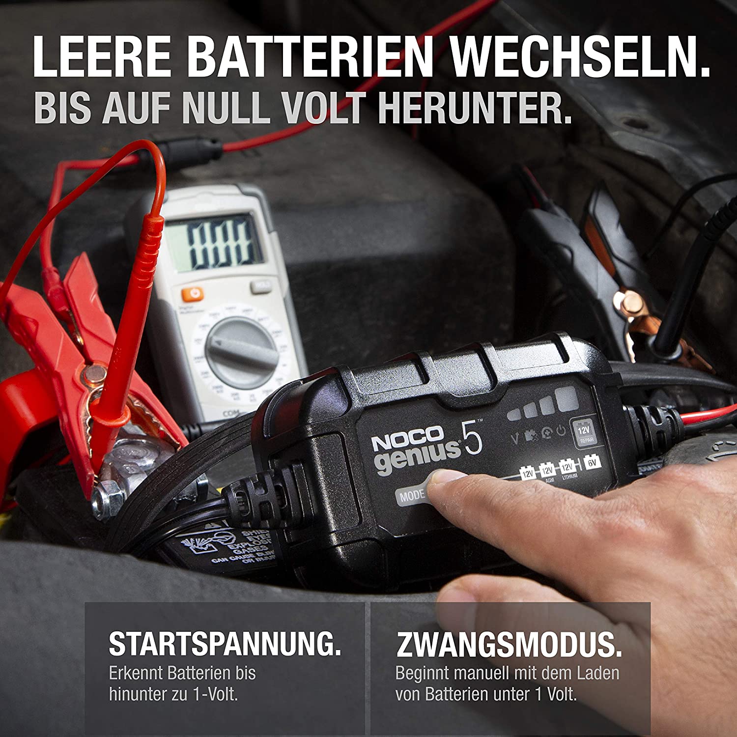 NOCO Genius5 Smart Batterieladegerät 6/12V 5A