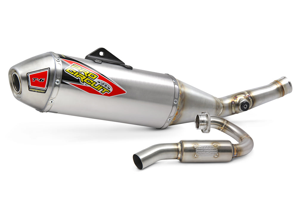 Pro Circuit T-6 Stainless Steel System Suzuki RMZ 450 15-17 SS/AL