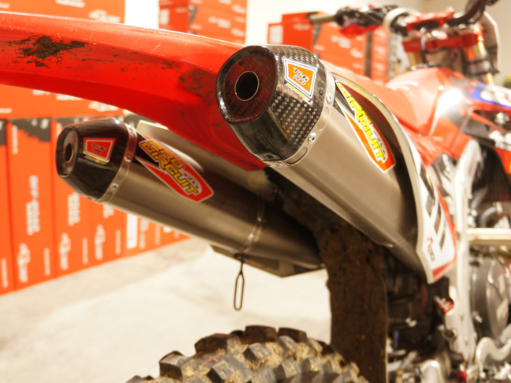 Pro Circuit Ti-6 Pro Dual System Honda CRF 450 17-18 Ti/Ti/CR