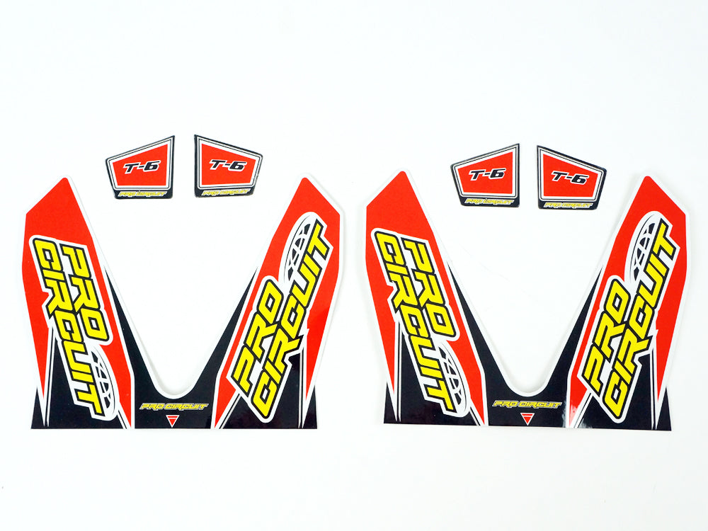 Pro Circuit Auspuffsticker T-6 CRF dual