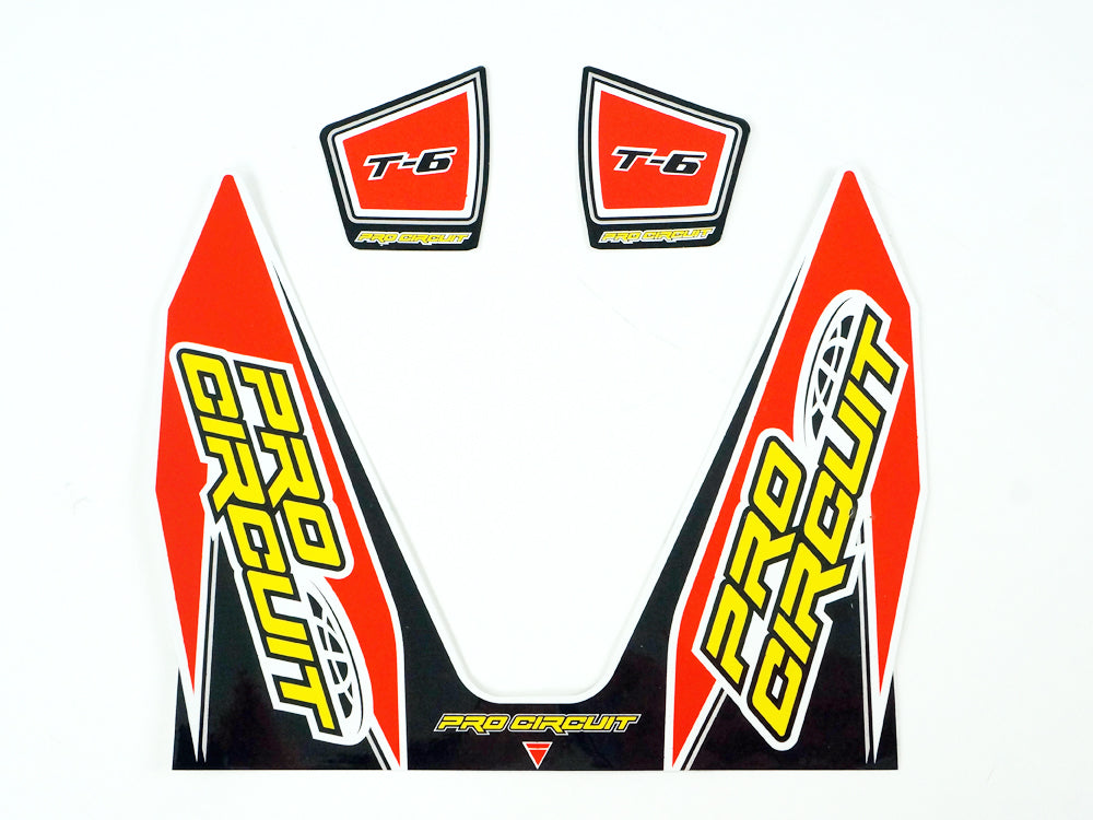 Pro Circuit Auspuffsticker T-6 single