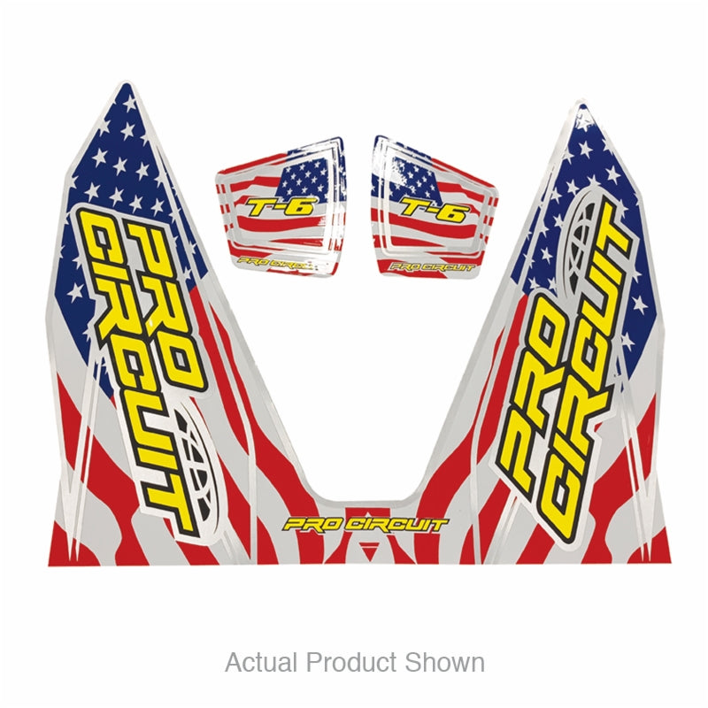 Pro Circuit Auspuffsticker T-6