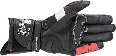 Alpinestars Lederhandschuhe SP-2 v3 Weiß, Rot, Schwarz - AHR / Ing. Martin Aichholzer