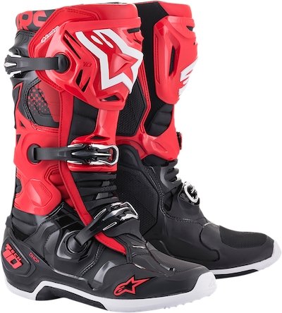 Alpinestars TECH 10 Black/Red - AHR / Ing. Martin Aichholzer