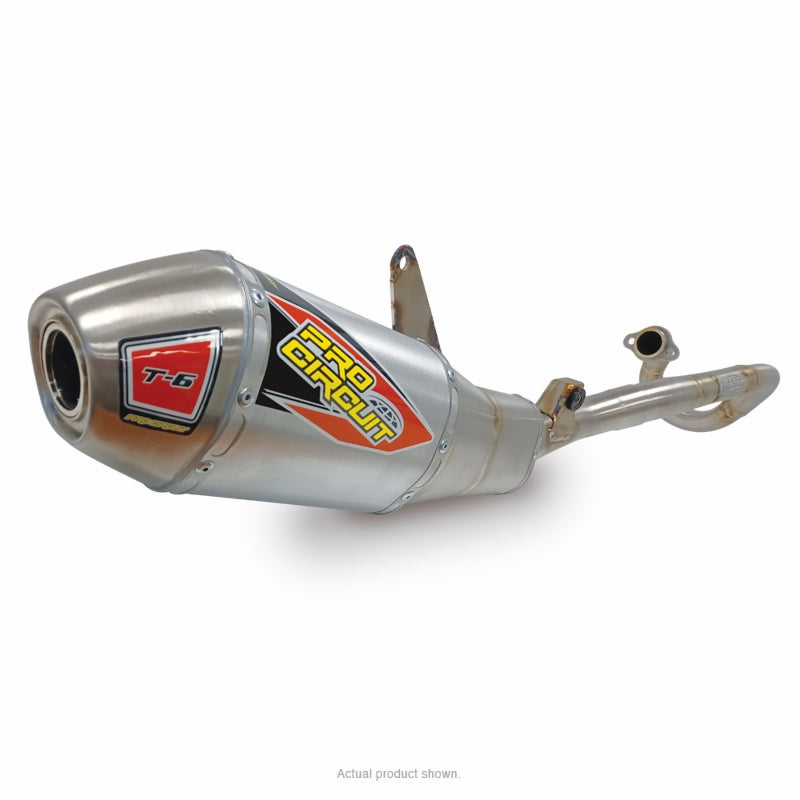 Pro Circuit T-6 Stainless Steel System Honda CRF 250 22- SS/AL