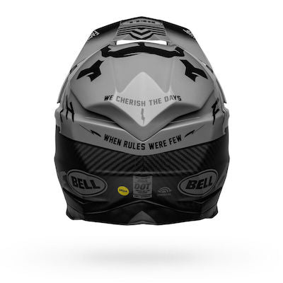 BELL Moto-10 Spherical Helm Fasthouse BMF - Matt glänzend Grau/Schwarz - AHR / Ing. Martin Aichholzer